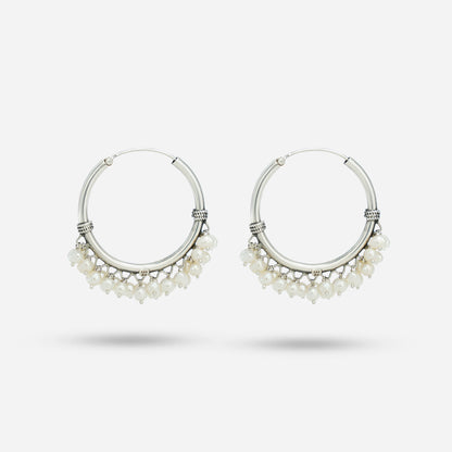Pearl Jhumka Earrings