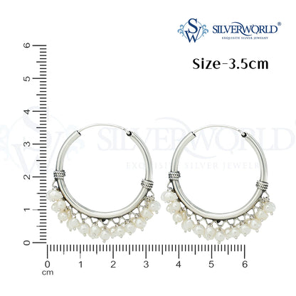 Pearl Jhumka Earrings