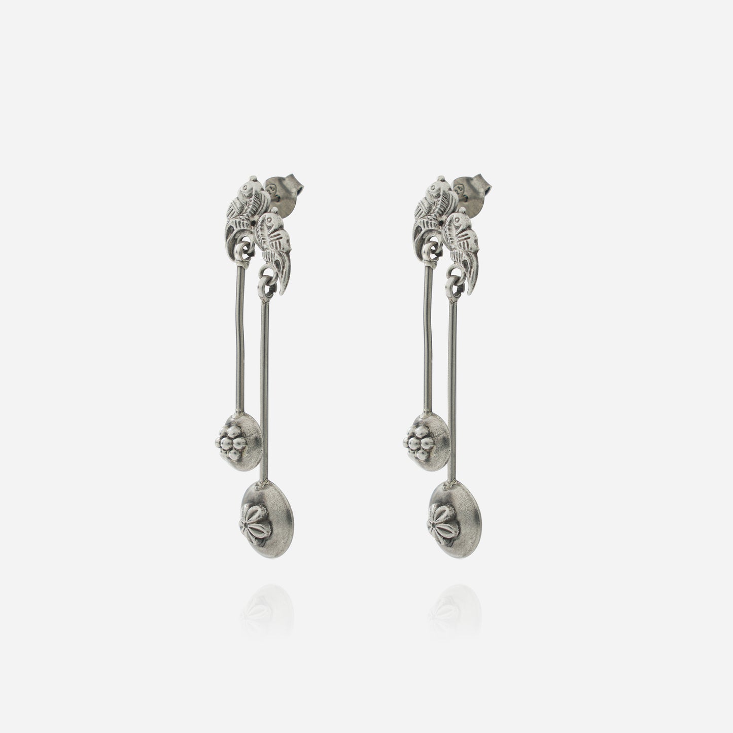 Bird Medallion Danglers
