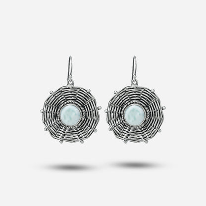 Silver Pearl Earrings