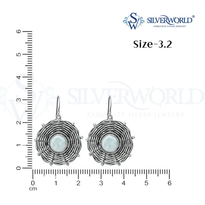 Silver Pearl Earrings