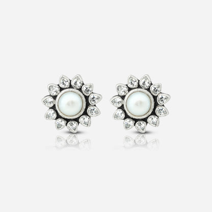 Pearl Stud Earrings