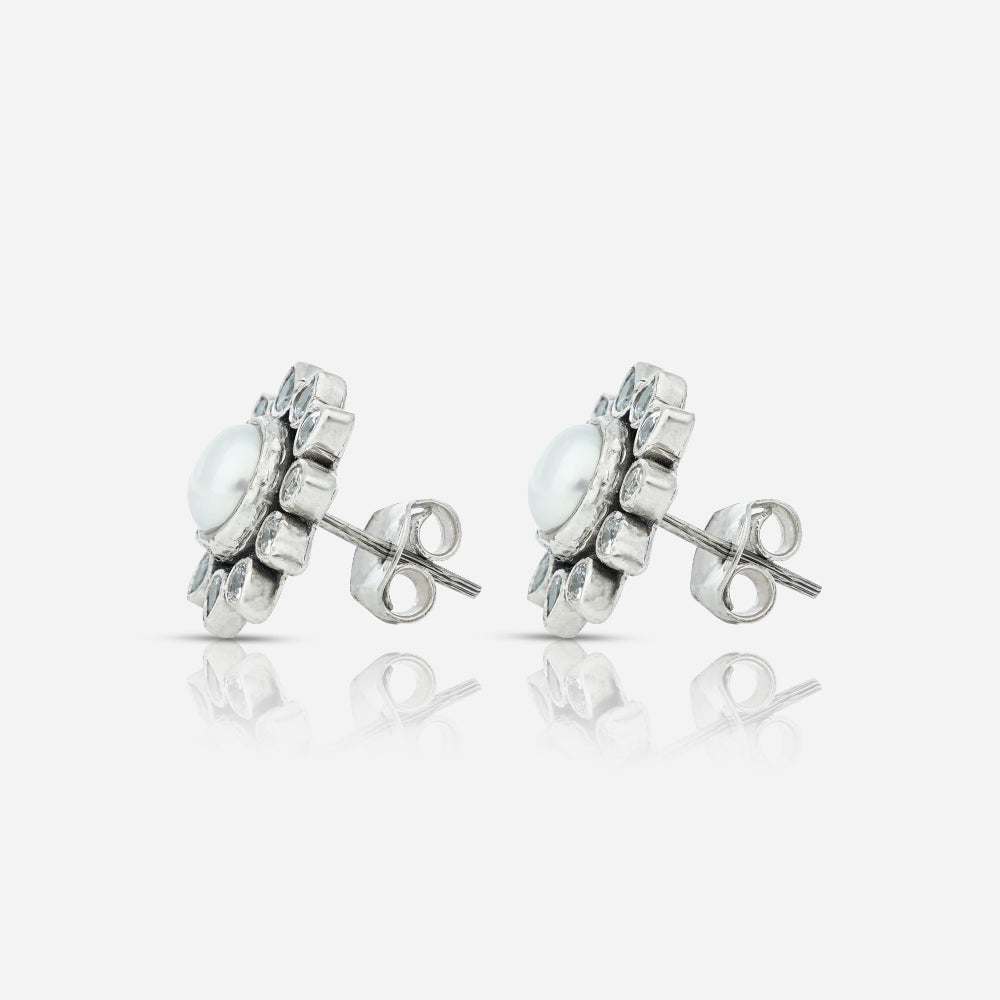 Pearl Stud Earrings