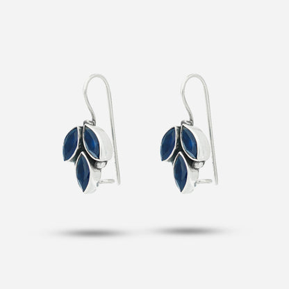Blue Zirconia Earrings