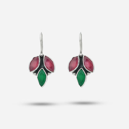 Colorful Zirconia Earrings