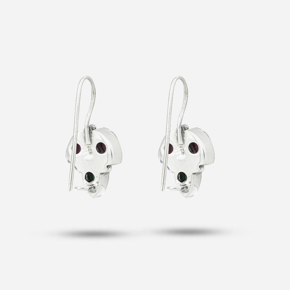 Colorful Zirconia Earrings
