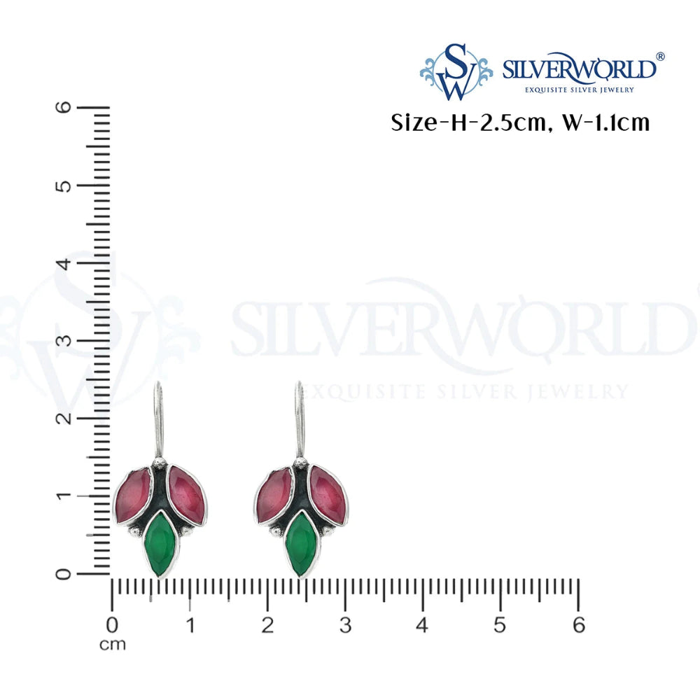 Colorful Zirconia Earrings