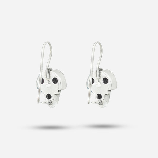 Silver Zirconia Earrings