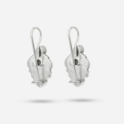 Silver Zirconia Earrings