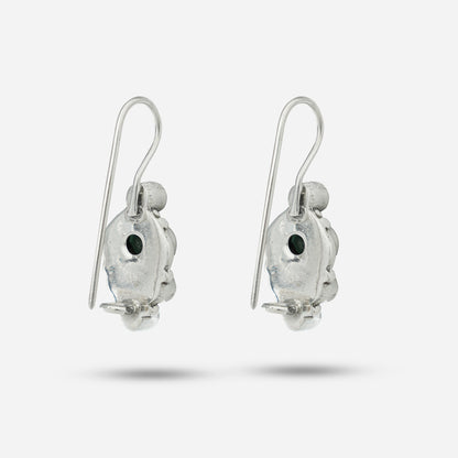 Ruby Zirconia Earrings