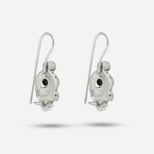 Ruby Zirconia Earrings