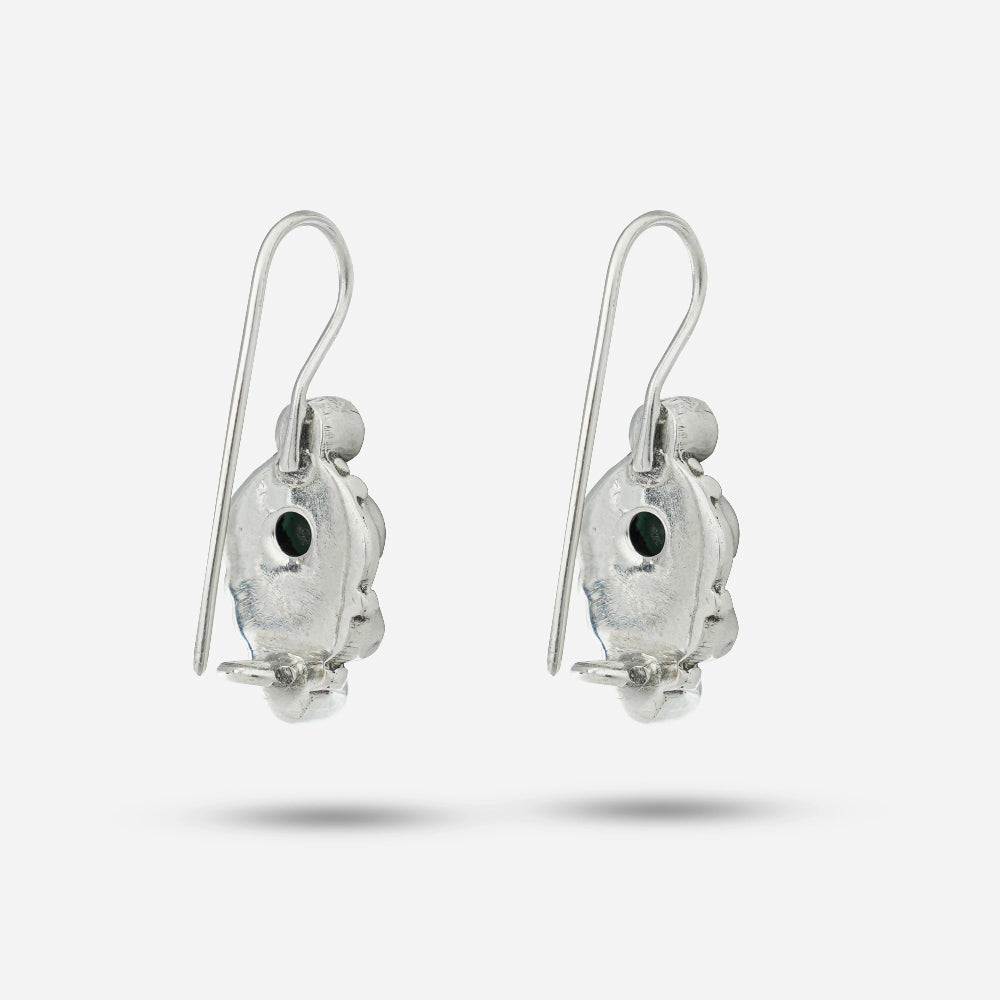 Pink Enamel Earrings