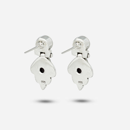 Green Stone Earrings