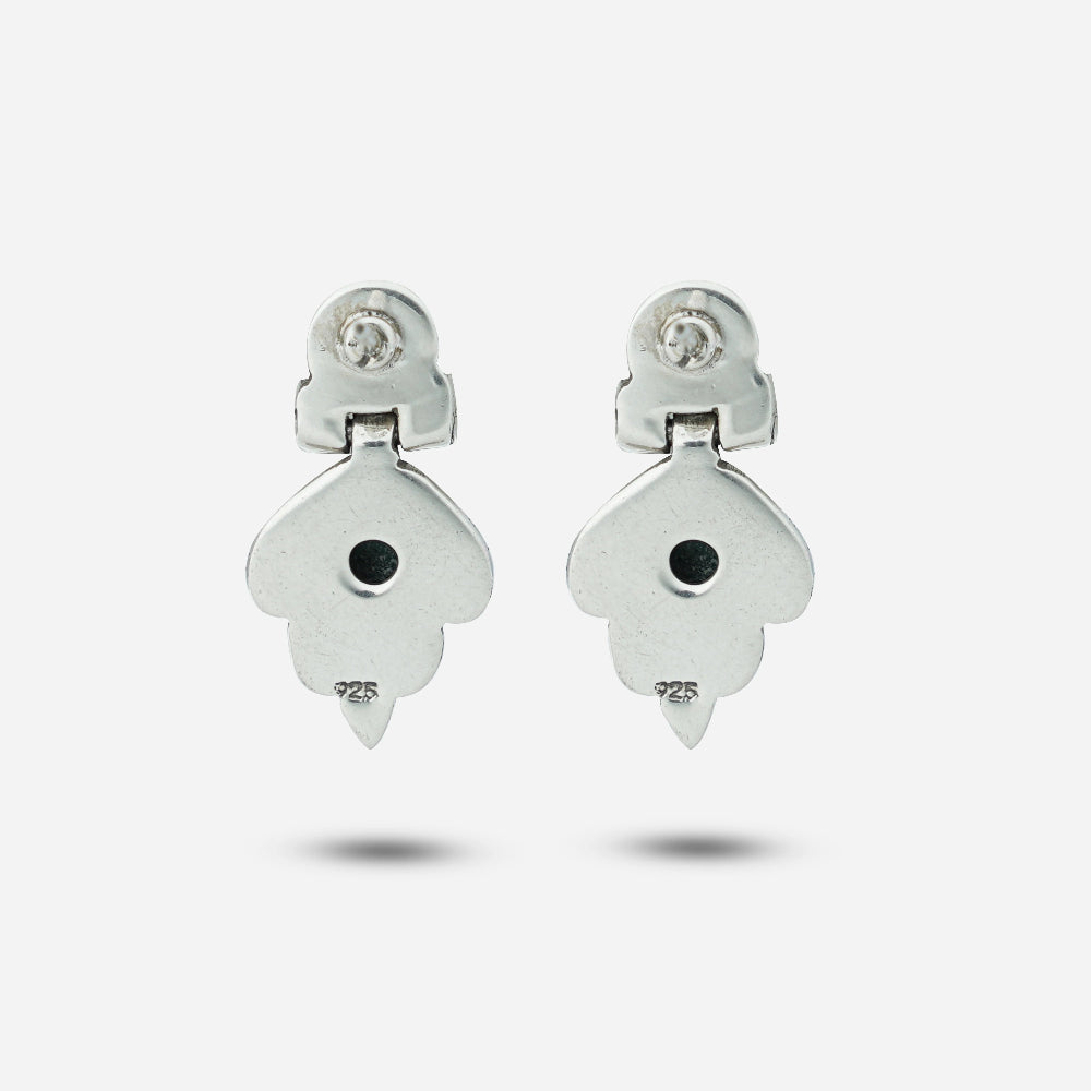 Silver Turquoise Earrings