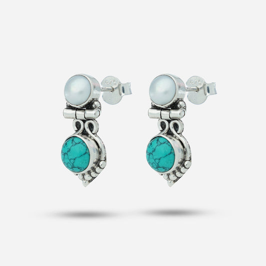 Turquoise Blue Earrings