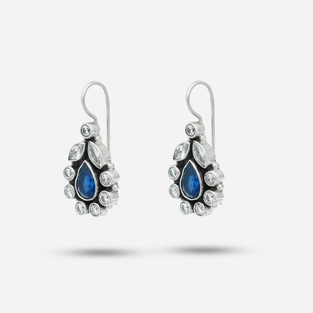 Silver Teardrop Earrings