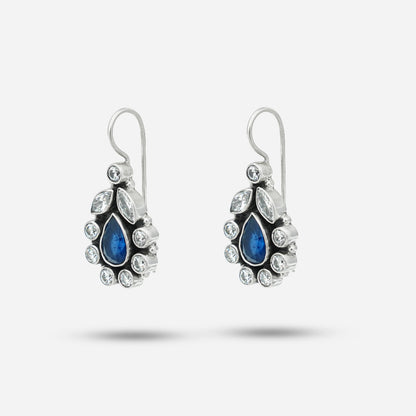 Silver Teardrop Earrings