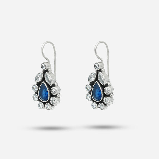 Silver Teardrop Earrings