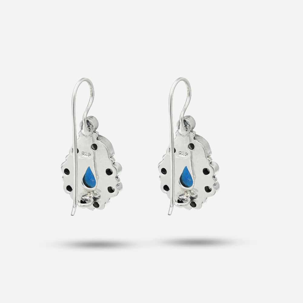 Silver Teardrop Earrings