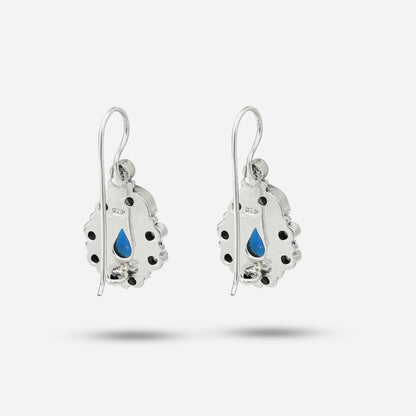 Silver Teardrop Earrings
