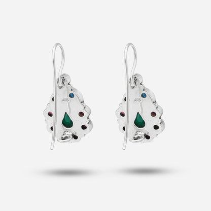 Colorful Zirconia Earrings