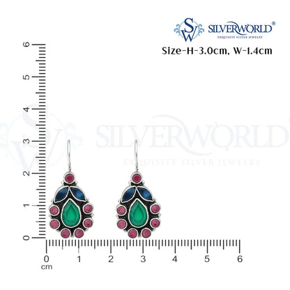 Colorful Zirconia Earrings