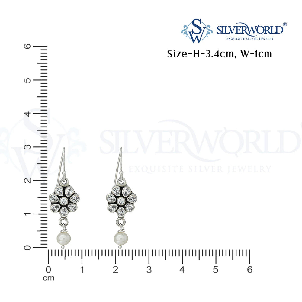 Zirconia Dangler Earrings
