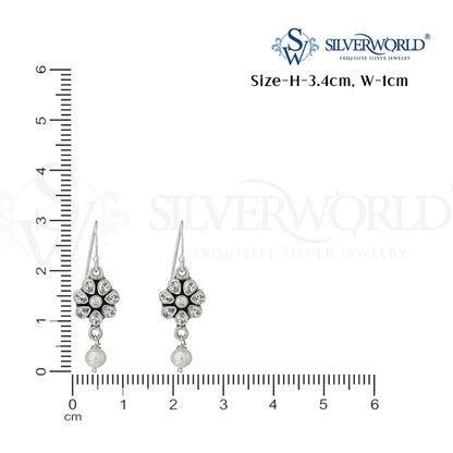 Zirconia Dangler Earrings