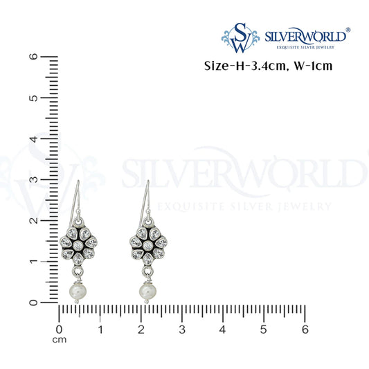 Zirconia Dangler Earrings