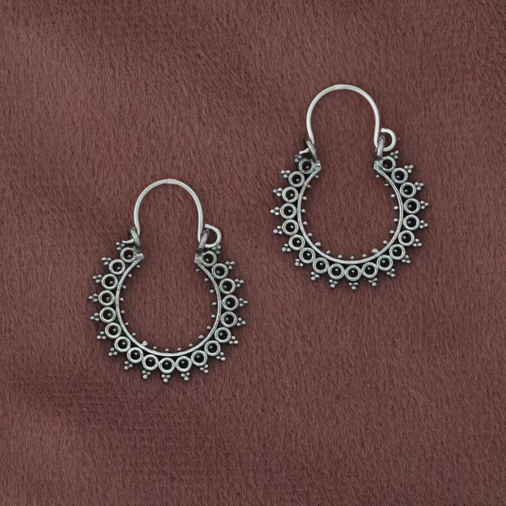 Tribal Circle Hoops