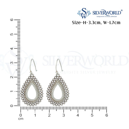 Silver Bali Earrings