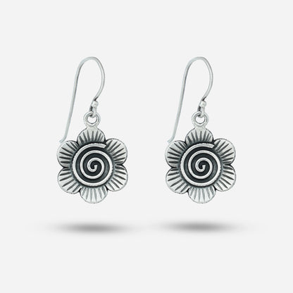 Traditional Silver Earrings