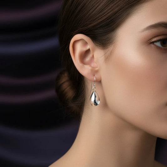 Silver Earrings by Silver World - best silver shops in delhi.