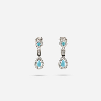 Turquoise Blue Drops