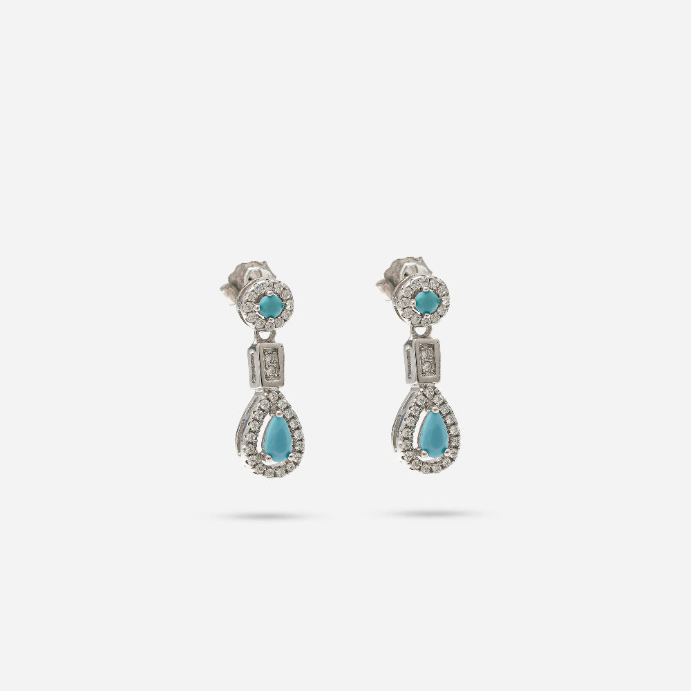 Turquoise Blue Drops