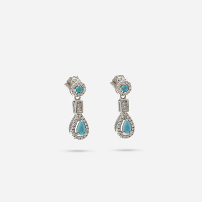 Turquoise Blue Drops