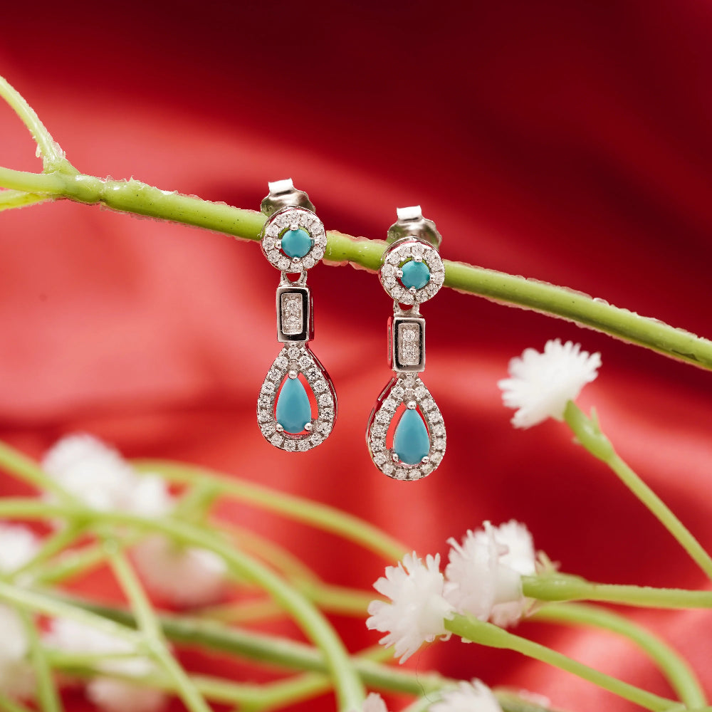 Turquoise Blue Drops