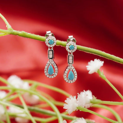 Turquoise Blue Drops