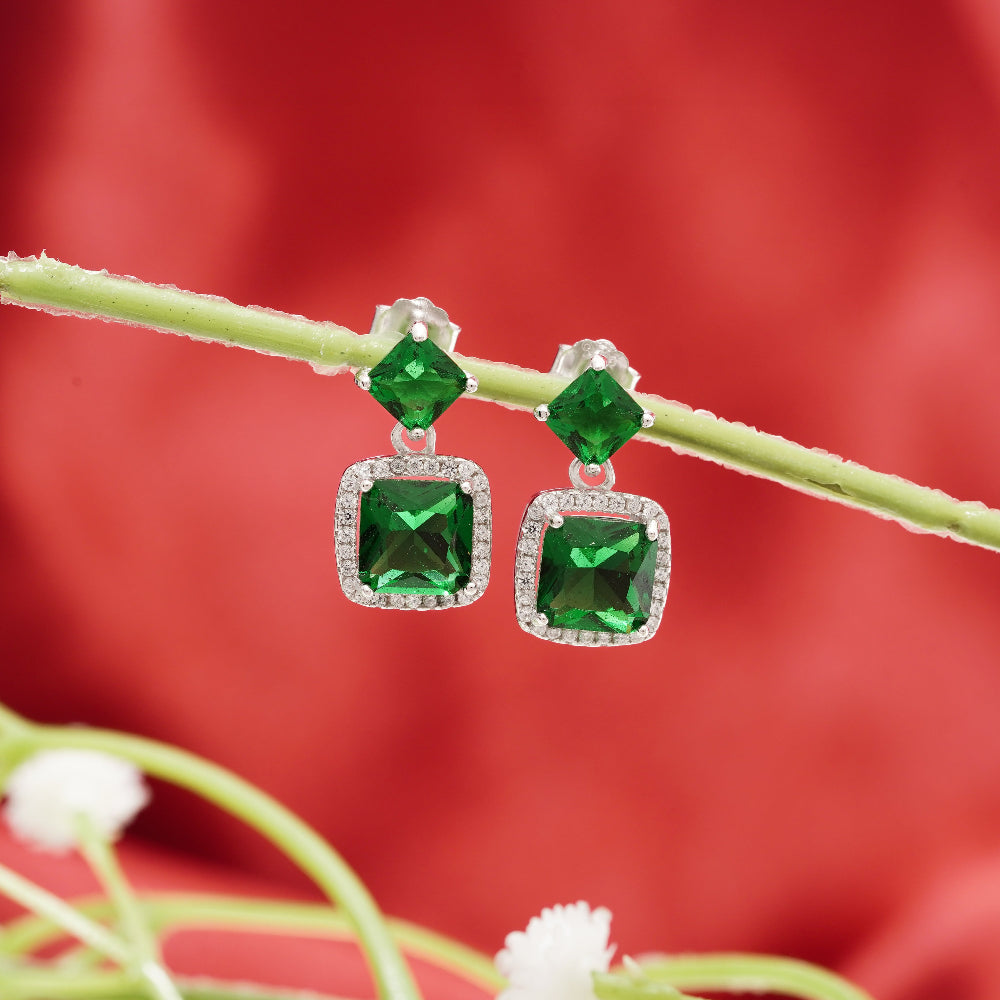 Emerald Zirconia Drops