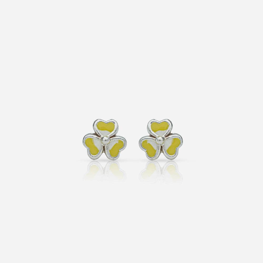925 Flower Studs