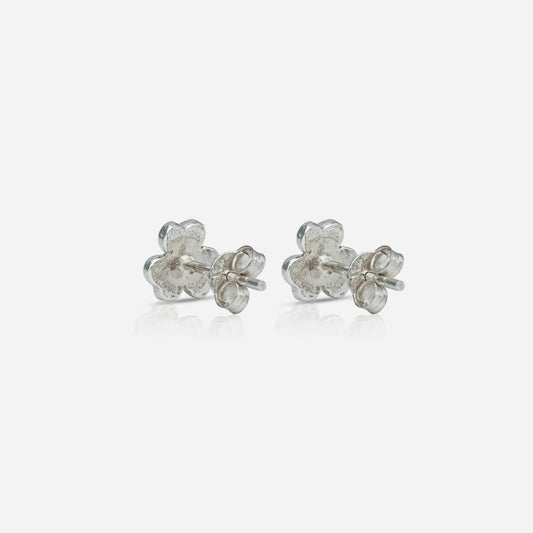 925 Flower Studs