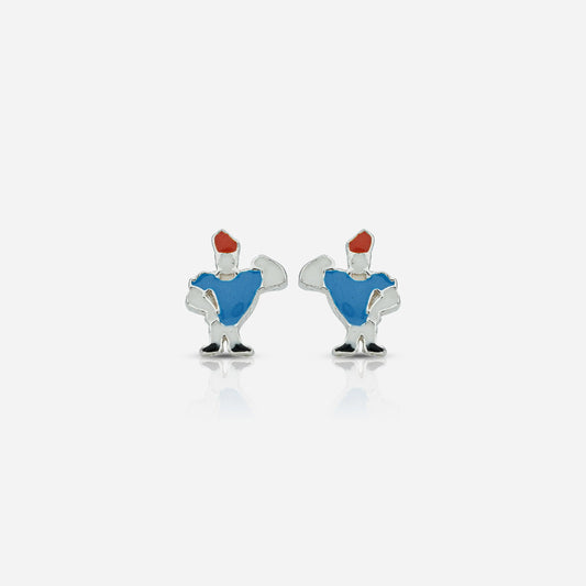 Cartoon Silver Studs