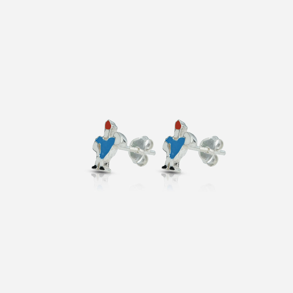 Cartoon Silver Studs