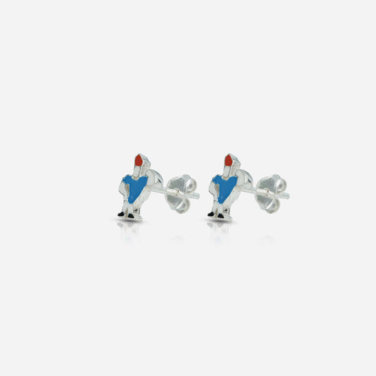 Cartoon Silver Studs