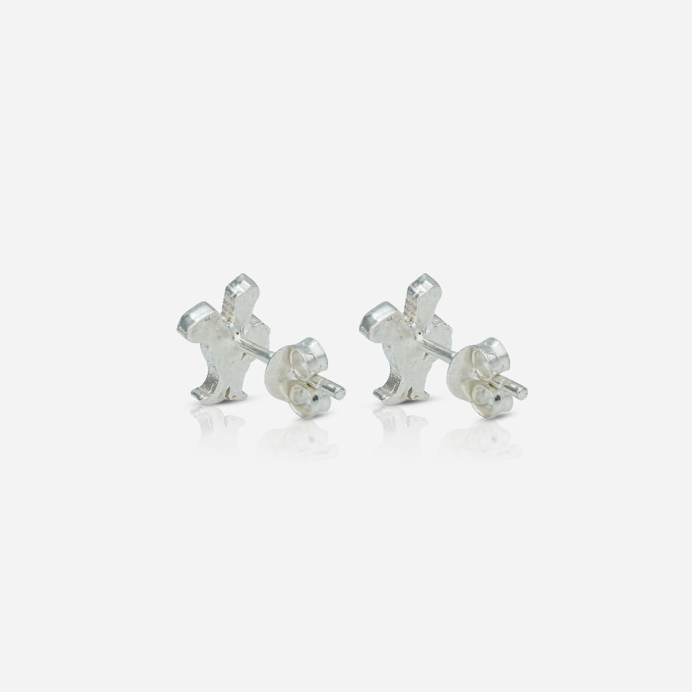 Cartoon Silver Studs
