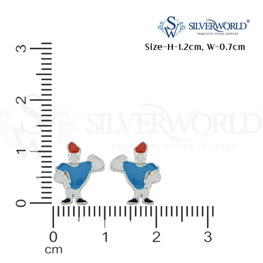 Cartoon Silver Studs