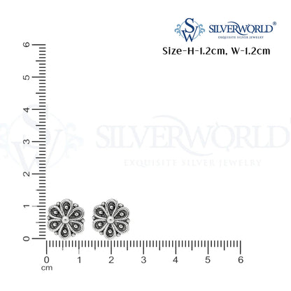 Antique Silver Earrings