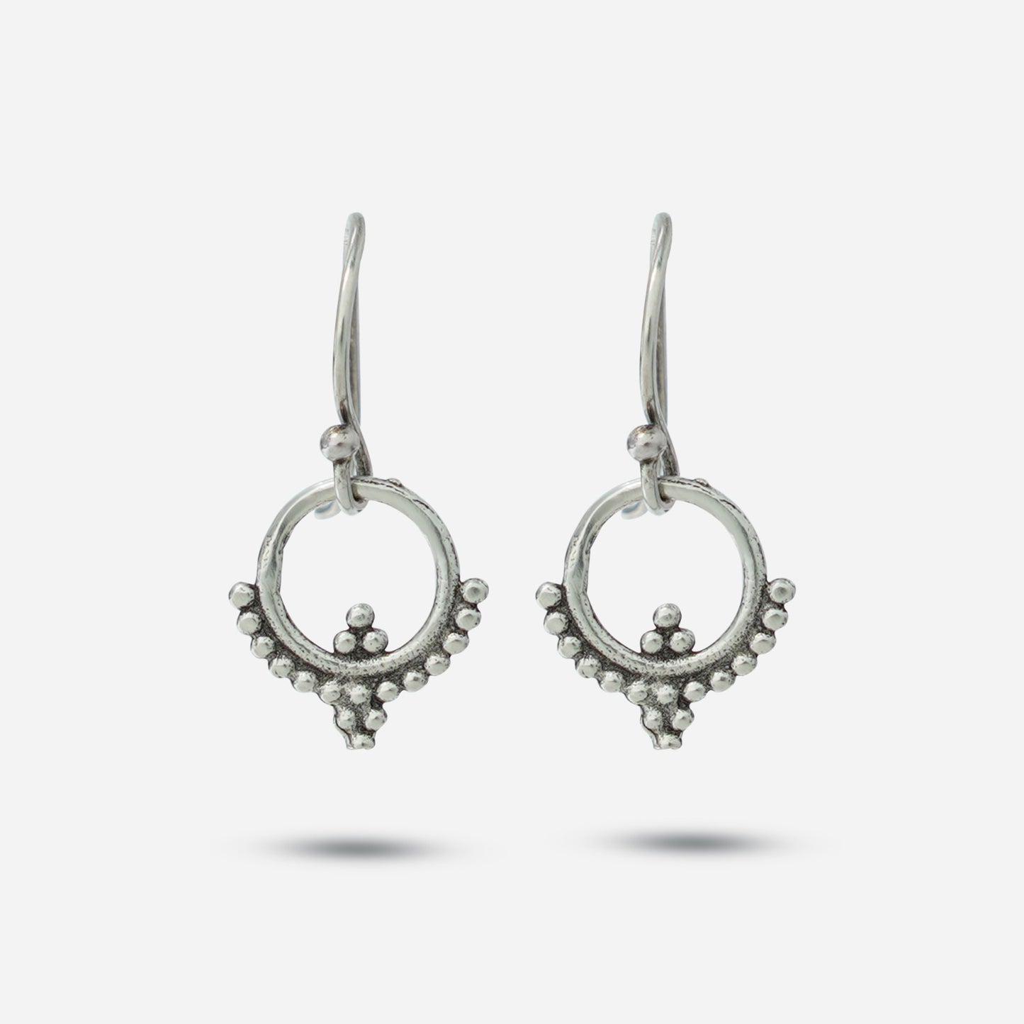 Effortless Silver Dangles