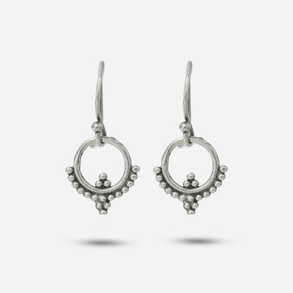 Effortless Silver Dangles