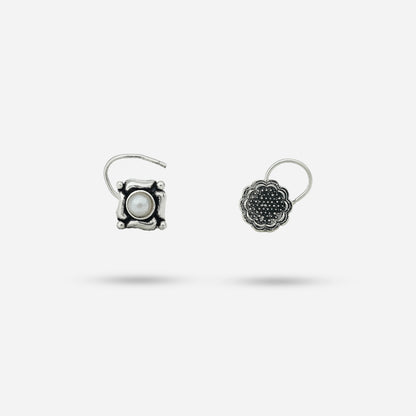 Silver nose pin  by Silver World - best silver shops in Delhi